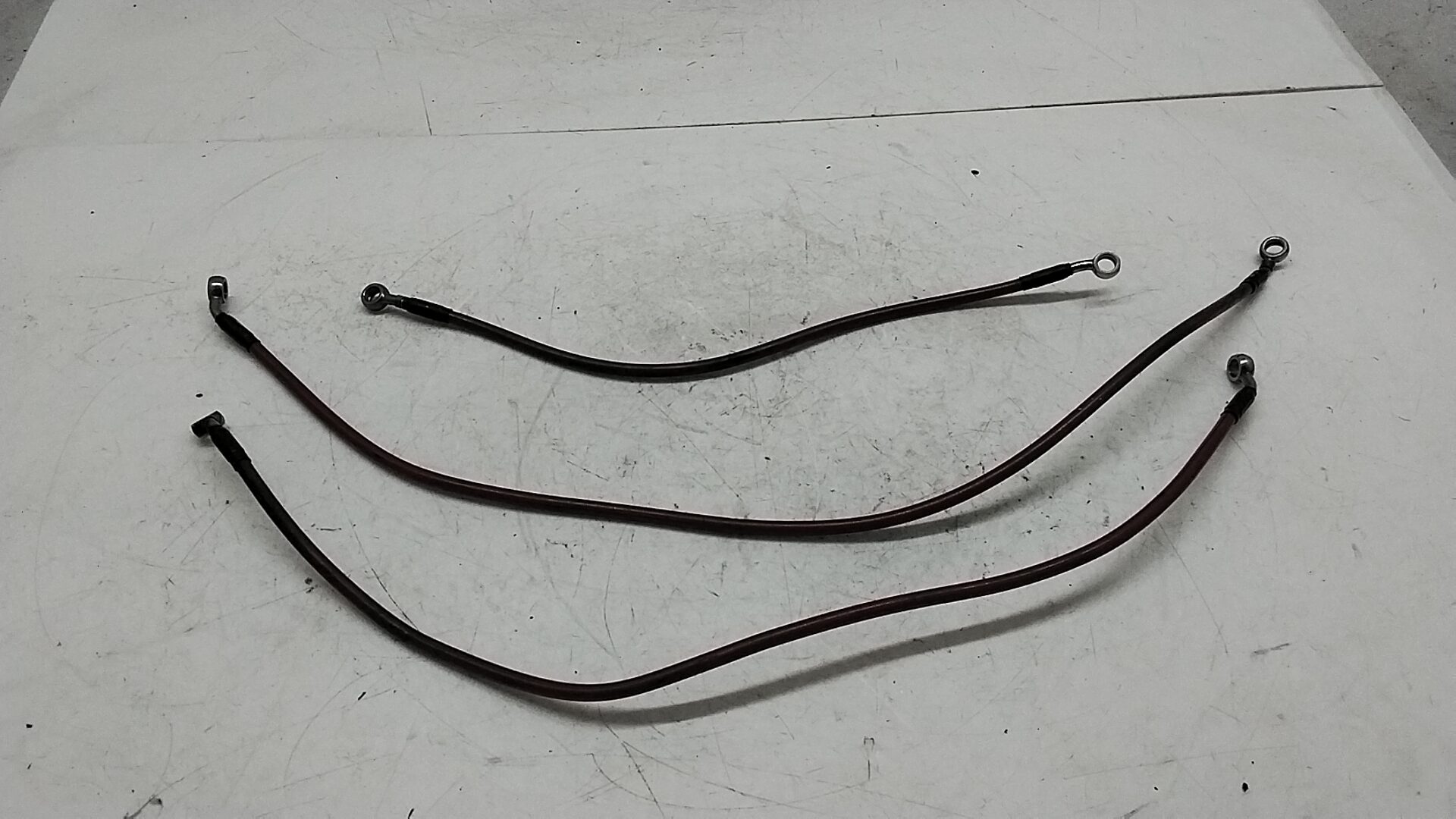 Kawasaki z 1000 07 09 tubi olio freno anteriore e posteriore galfer