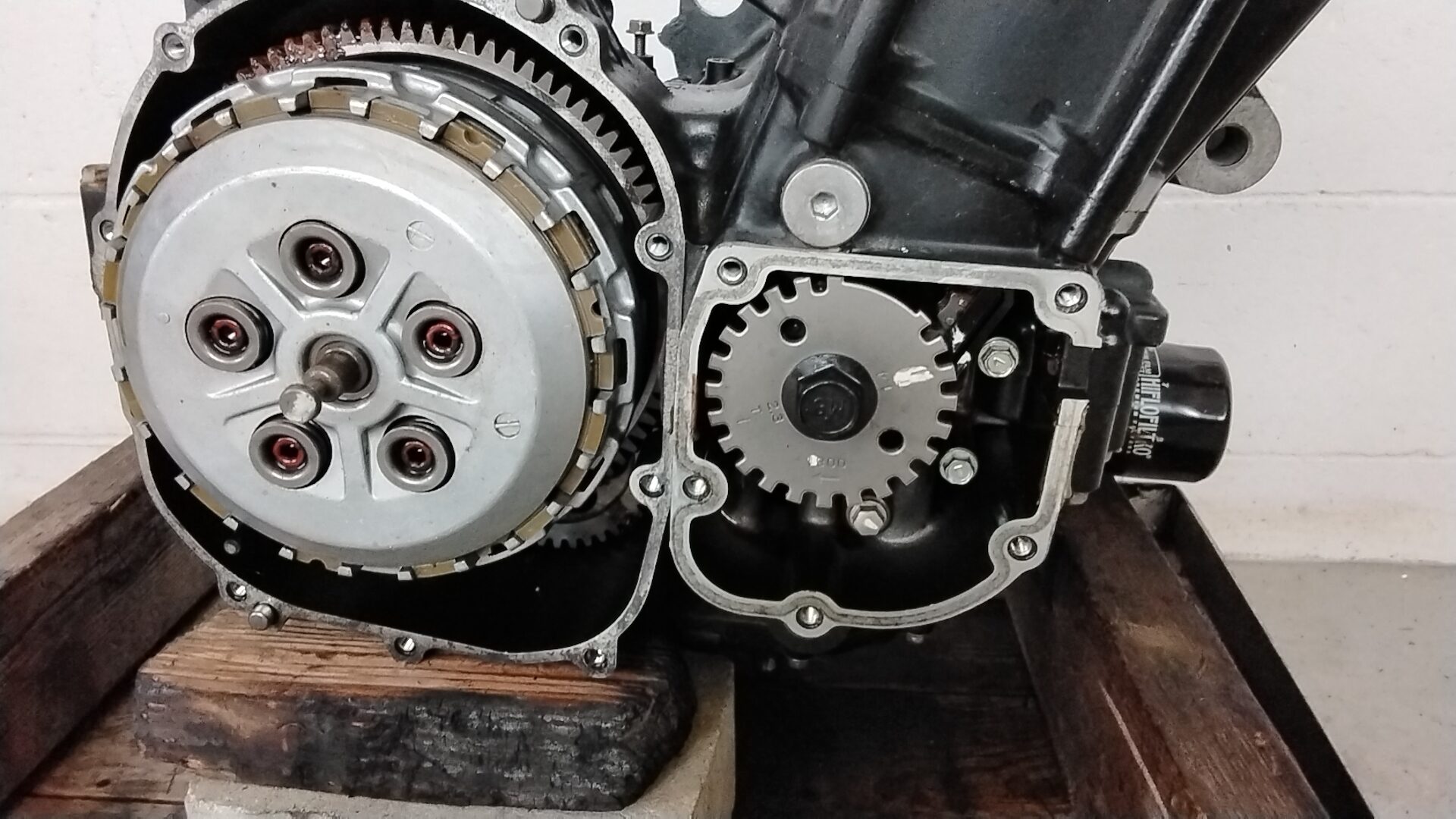 Kawasaki z 1000 07 09 motore guarnizione testata bruciata acqua nel olio
