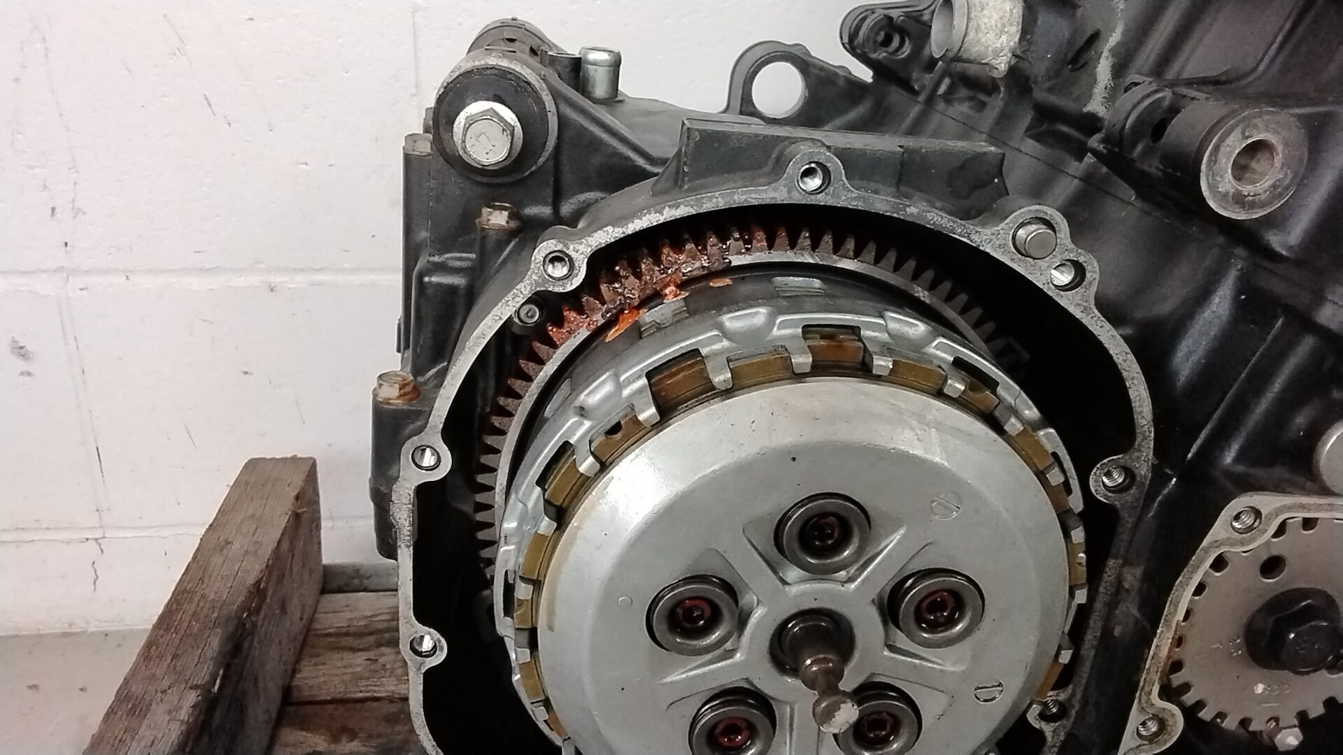 Kawasaki z 1000 07 09 motore guarnizione testata bruciata acqua nel olio