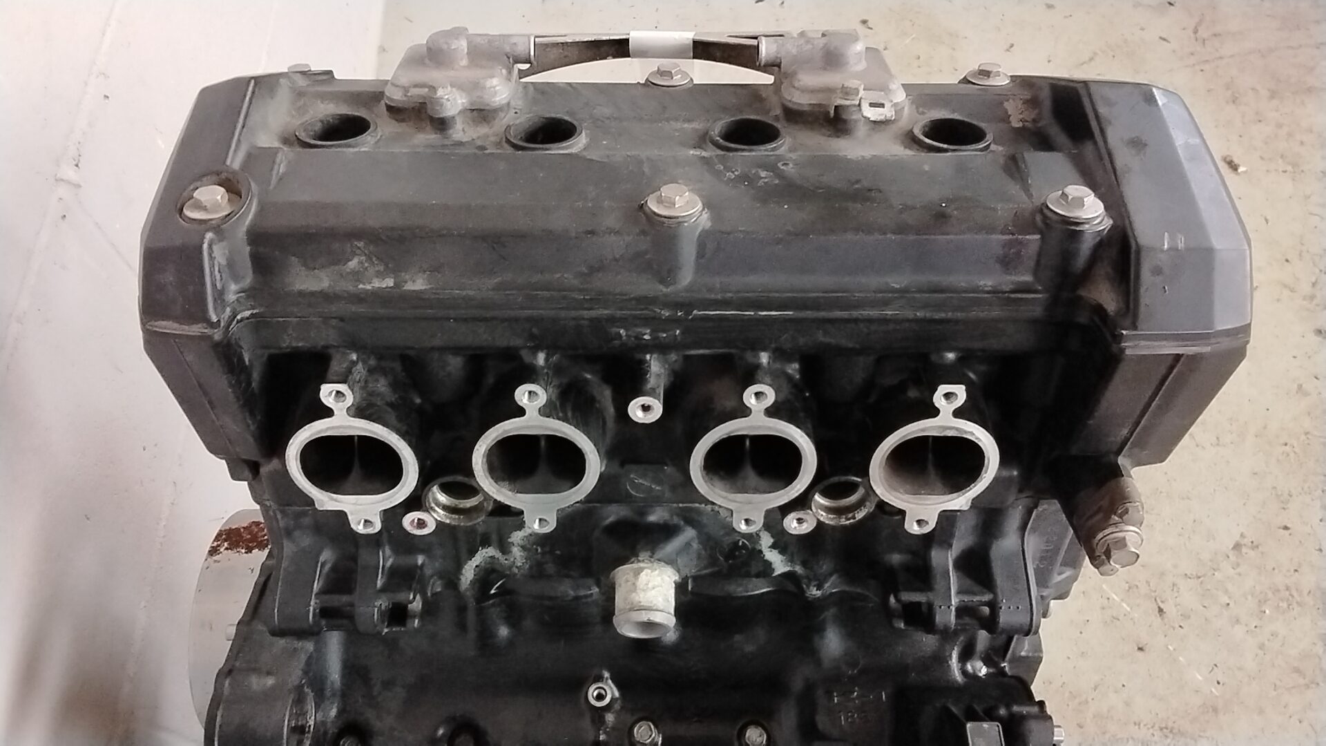 Kawasaki z 1000 07 09 motore guarnizione testata bruciata acqua nel olio