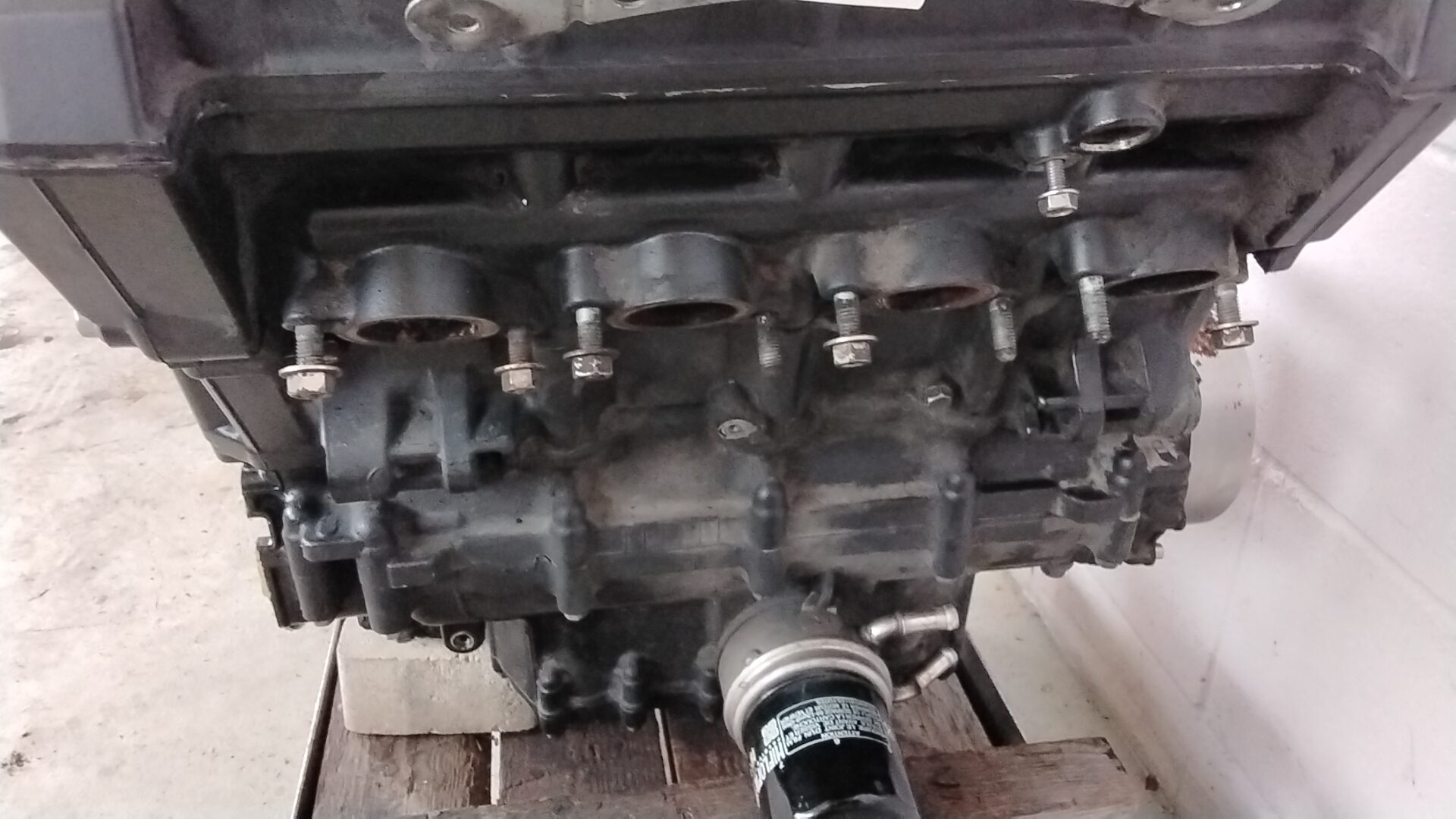Kawasaki z 1000 07 09 motore guarnizione testata bruciata acqua nel olio