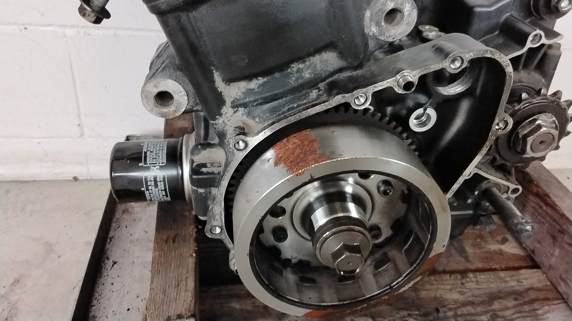 Kawasaki z 1000 07 09 motore guarnizione testata bruciata acqua nel olio