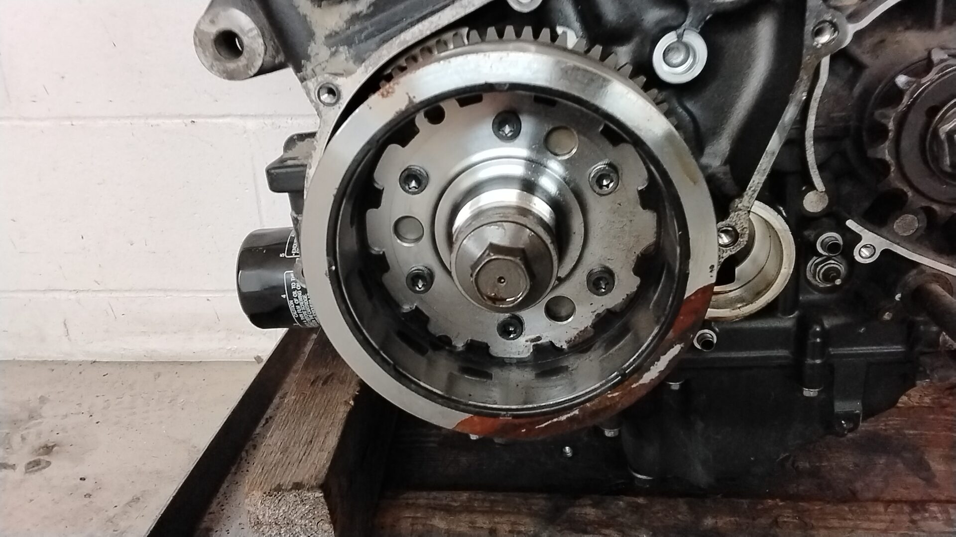 Kawasaki z 1000 07 09 motore guarnizione testata bruciata acqua nel olio
