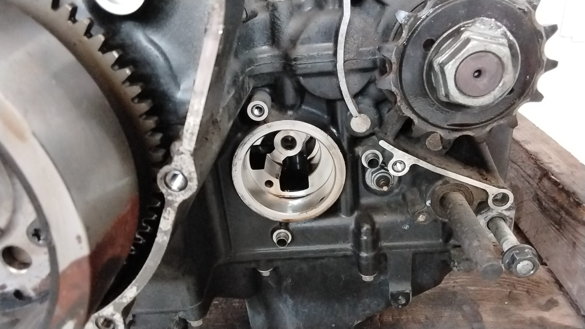 Kawasaki z 1000 07 09 motore guarnizione testata bruciata acqua nel olio