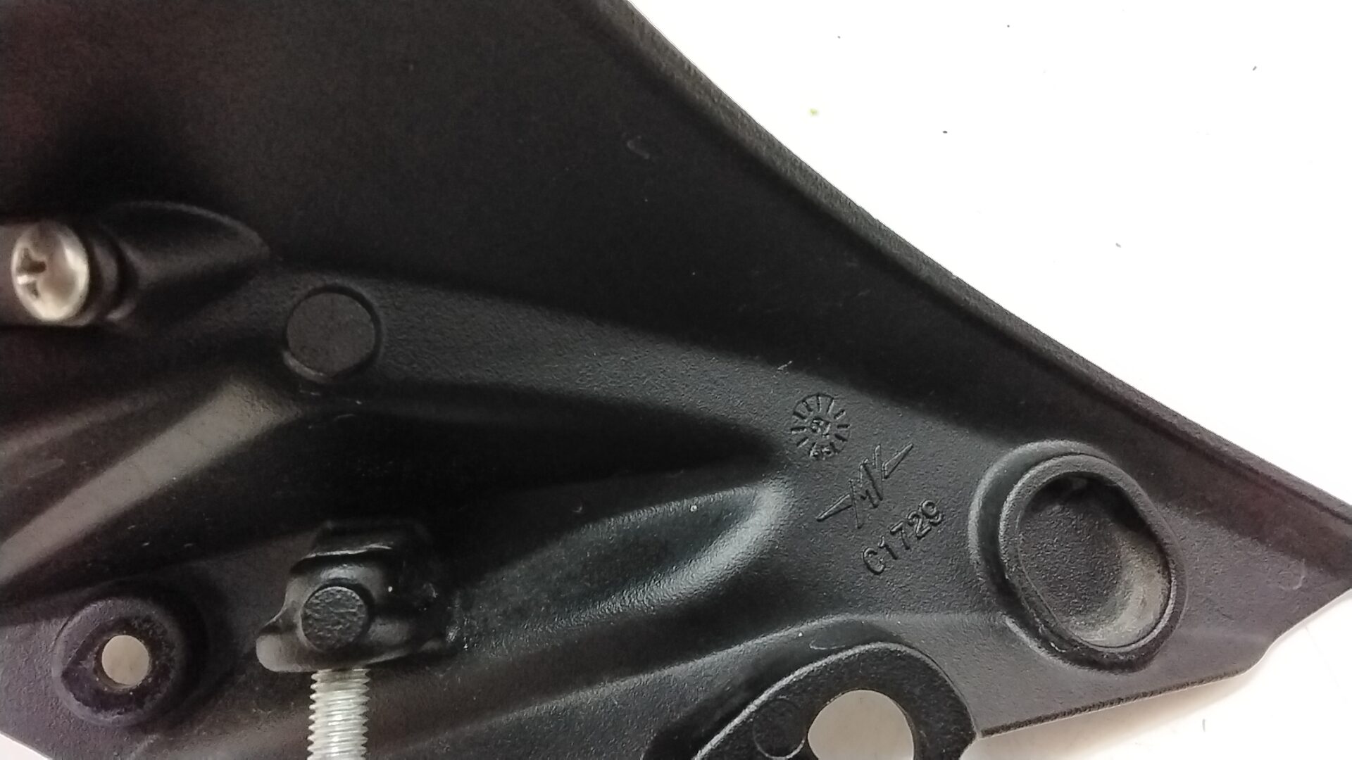 Mv agusta Dragster 800 rosso 21 23 supporto freccia anteriore sinistro c1729
