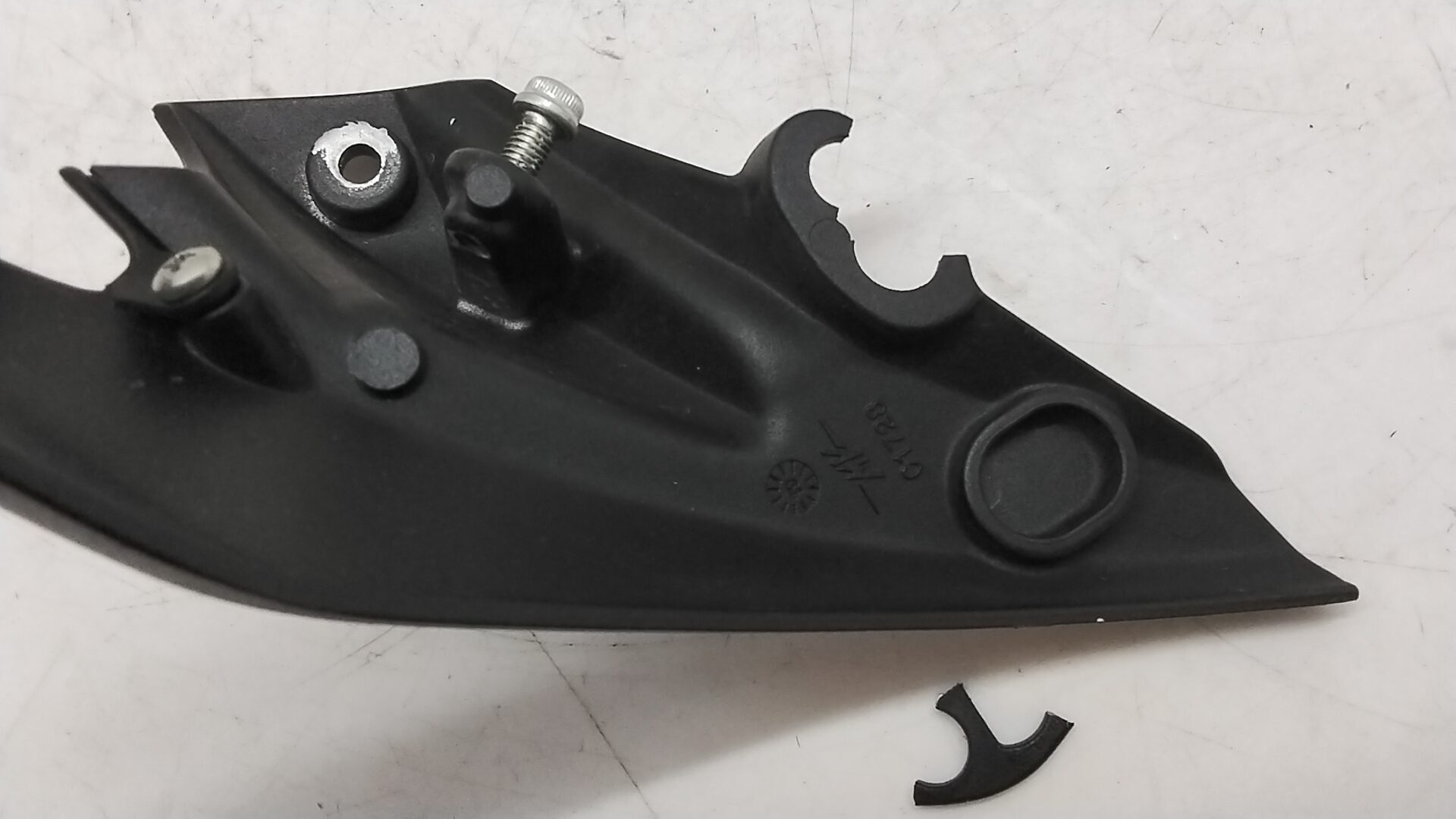 Mv agusta Dragster 800 rosso 21 23 supporto frecce ant. Dx da riparare c1728